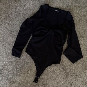 Abercrombie & Fitch Black Bodysuit
